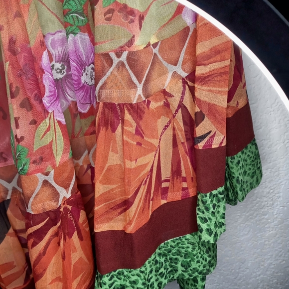 Hobo Silk Peasant Skirt - Picture 4 of 5